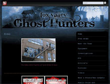 Tablet Screenshot of fvghosthunters.com